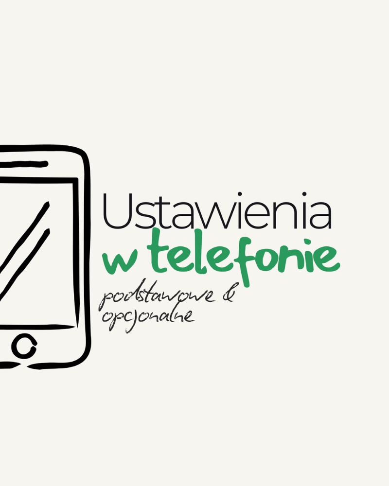 Okładka: Ustawienia w telefonie